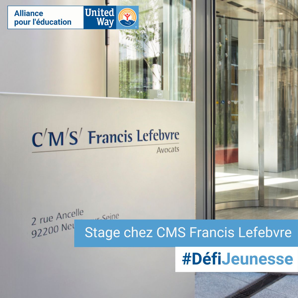 Stage de 3ème en cabinet d’avocat avec CMS Francis Lefebvre