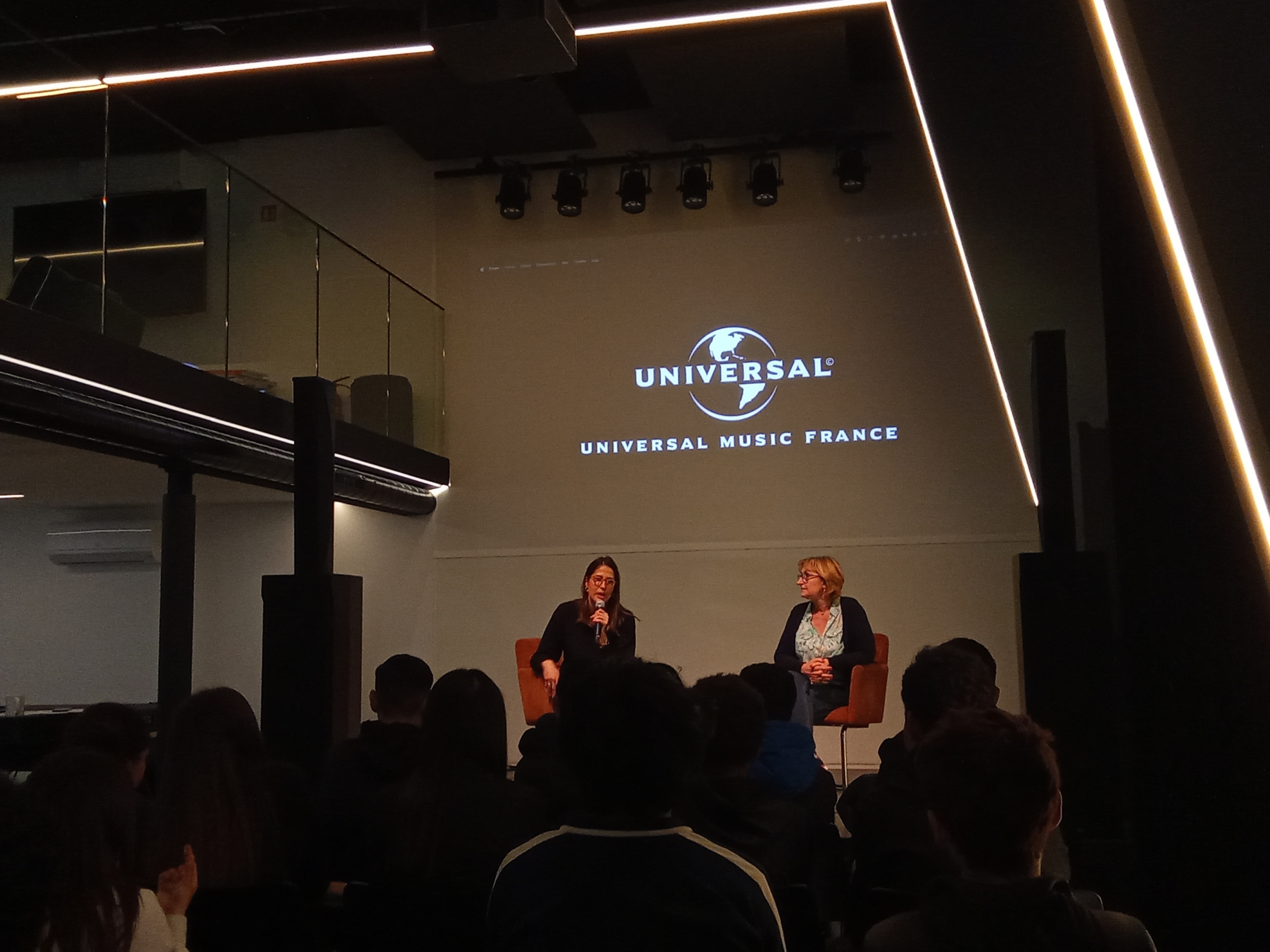 Découverte du secteur de l'édition musicale avec Universal Music France